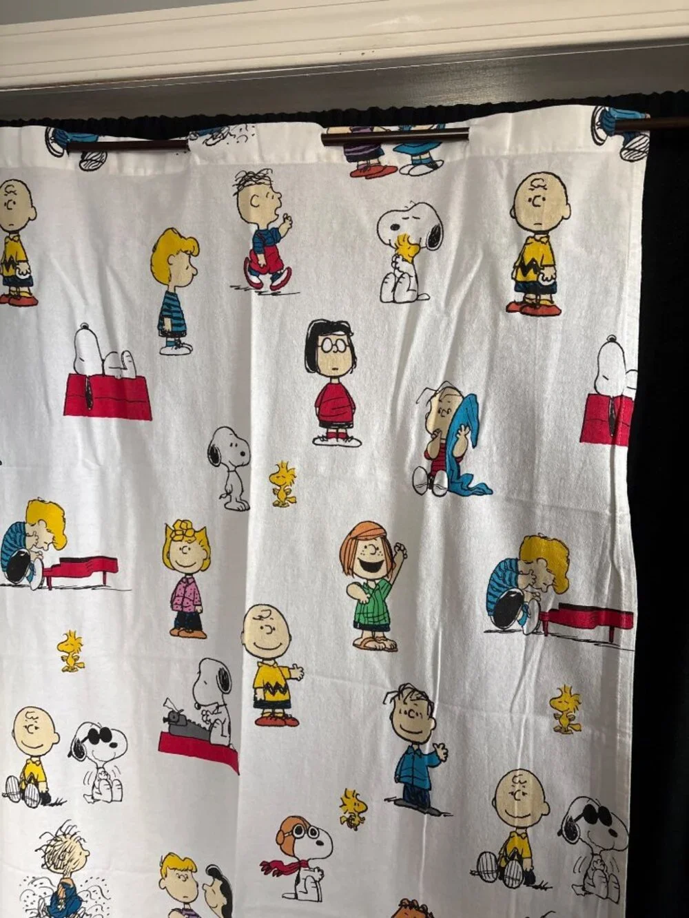 Peanuts Snoopy & Friends Fabric Curtain Panel 31